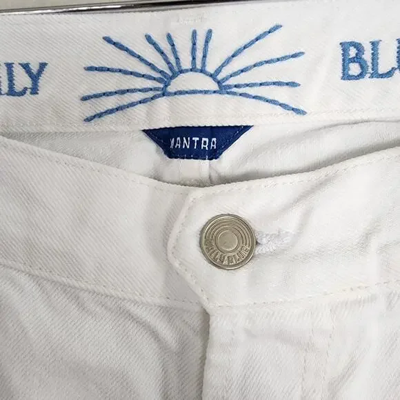 AG Adriano Goldschmied Mantra Barrel Wide Leg Jeans White Bull Denim Sirocco 29 - Picture 5 of 11